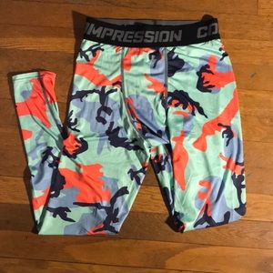 Camo Compression Pants